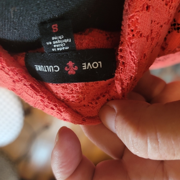 Love Culture Sleeveless Lace Blouse with Tie - Picture 3 of 8